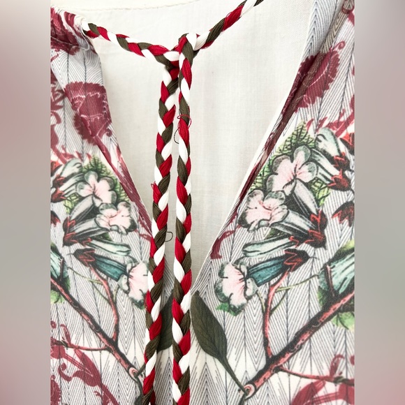 Anthropologie Bhanuni by Jyoti Adelaide Beaded Halter Dress - Size 2 - Picture 5 of 8